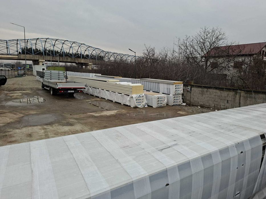 Panouri Sandwich ISOPAN 60 lei + TVA | Stoc Depozit