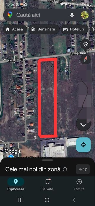 Vanzare teren constructii case Clinceni str Ortansei