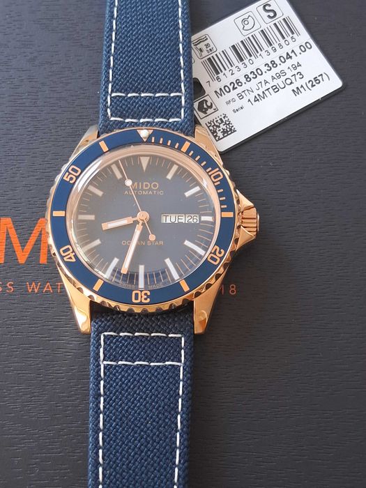 Mido Ocean Star Tribute