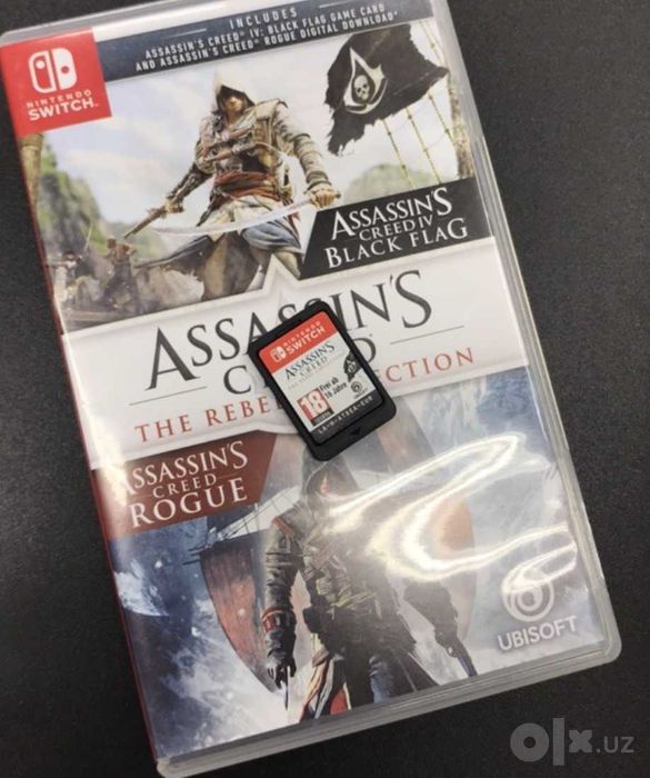 Картриджи на Nintendo Switch 1/2
