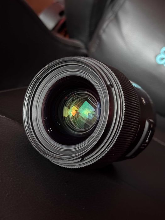 Obiectiv Sigma ART 35mm F1.4 - Canon EF + Adaptor Sony E