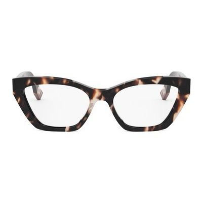 Fendi FE50067I 055 Shiny Havana - Women's Optical Frames 54mm