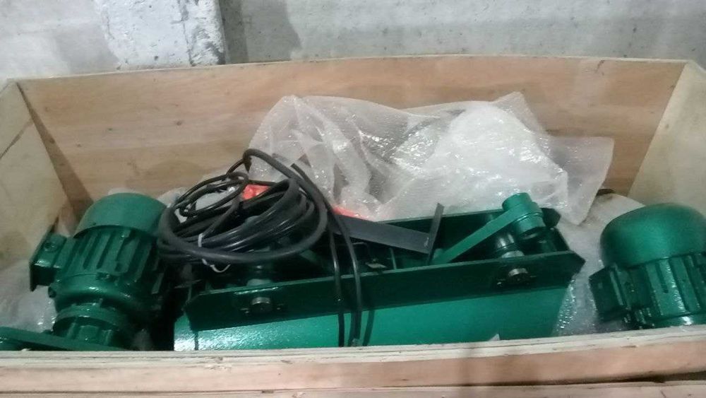 Электрический тельфер грузоподъемностью 3 тонны высота 9м