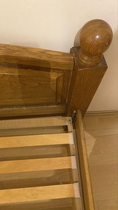 Pat din lemn 200x160