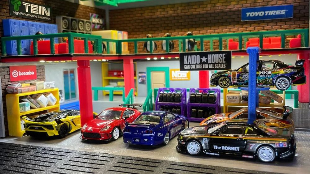 Hot wheels garage 1:64 Хотуилс гараж