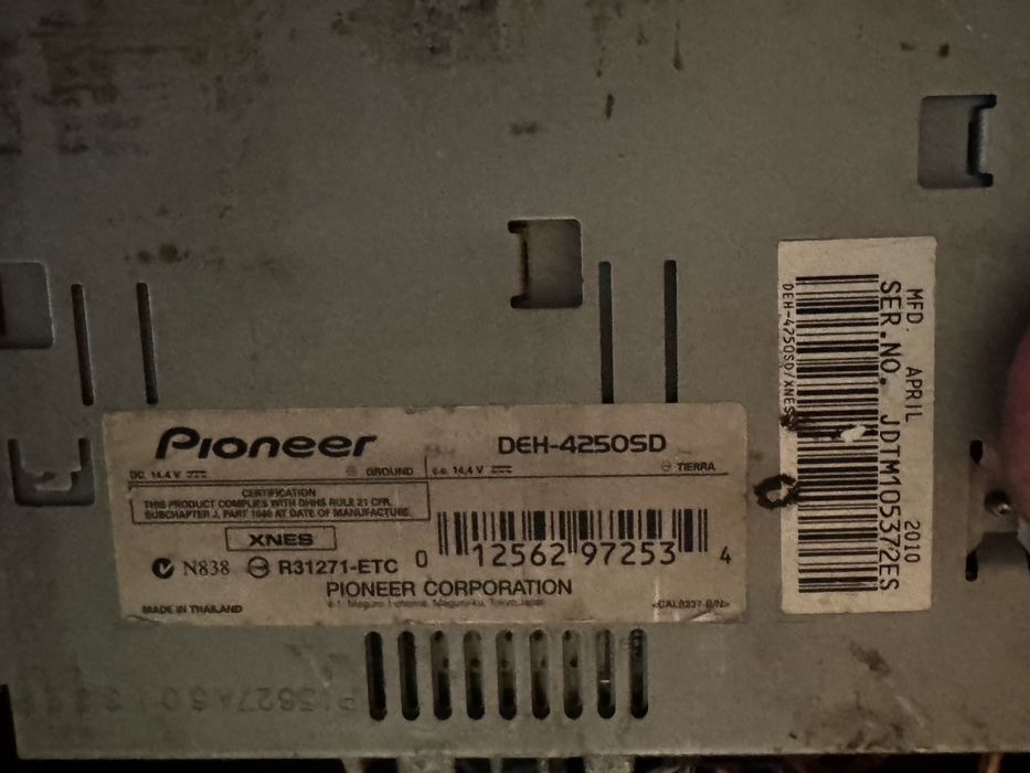 Магнитола pioneer original