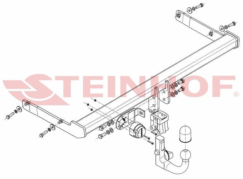 Carlig remorcare Volkswagen Passat B8 4usi+Combi - ....