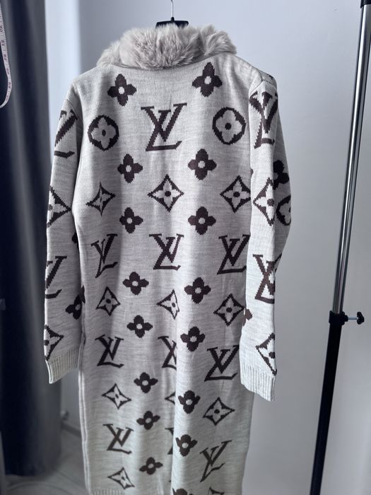 Cardigan cu blana naturala Louis Vuitton
