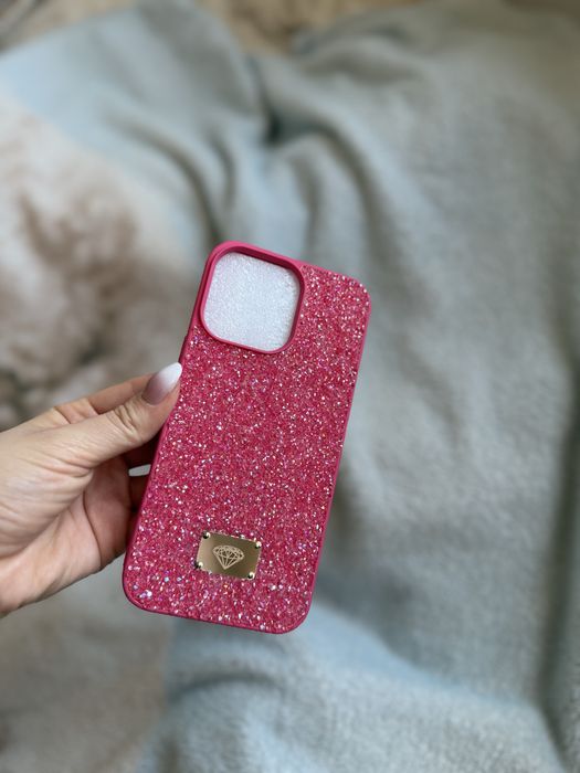 Калъф с диаманти (имитация на Swarovski)