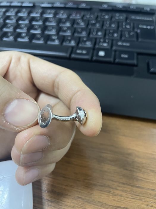 Запонки mont blanc