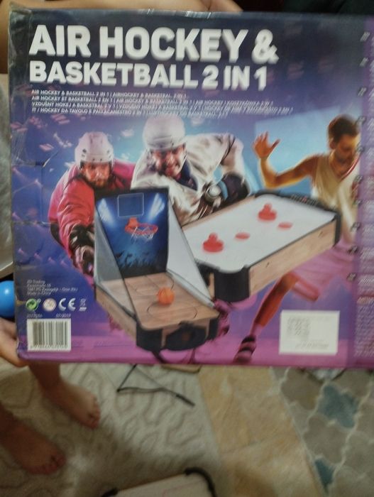 Детски въздушен хокей и баскетбол