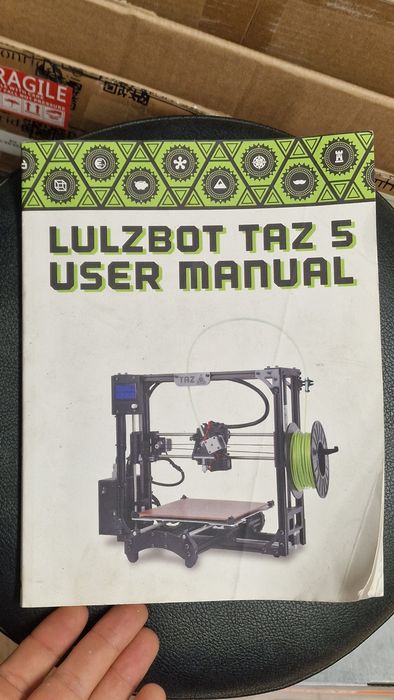 Lulzbot Taz 5 с проблем 3д принтер