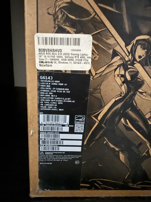 Asus rog g16 G614J