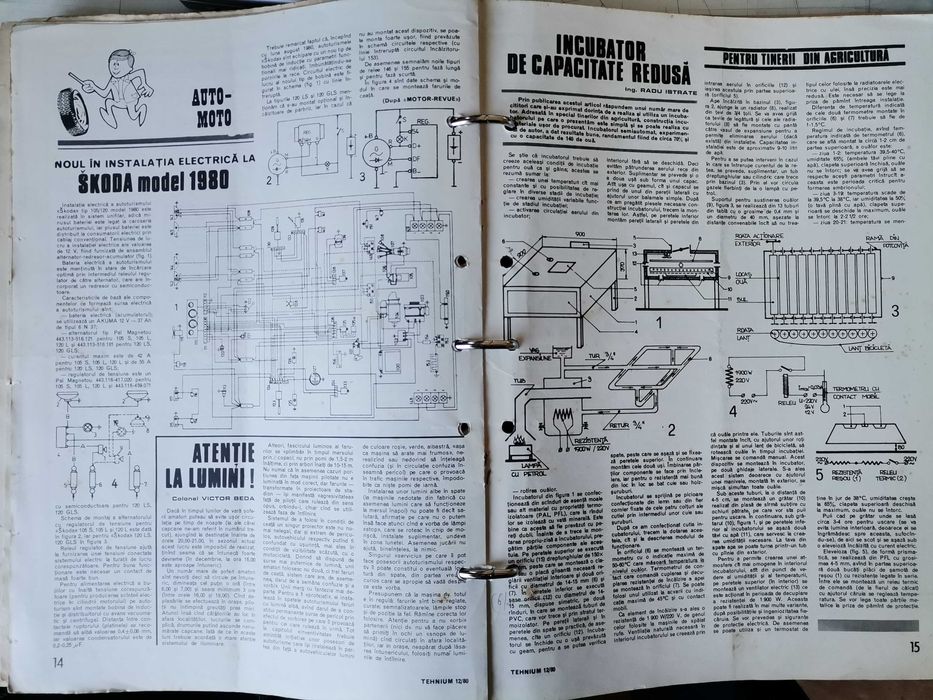 Colectie Tehnium 79 80 82 revista 26 numere