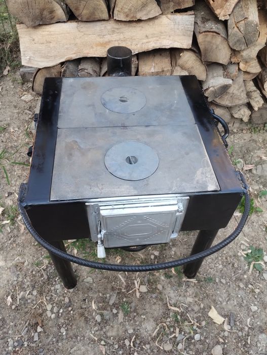 Sobe robuste,plită fontă,dotate cu rotii