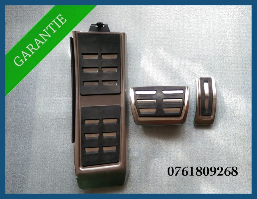 Set pedale cromate audi A4 S4 RS4,A5 S5 RS5 8T,Q5 SQ5 8R,A6 S6 RS6 A7
