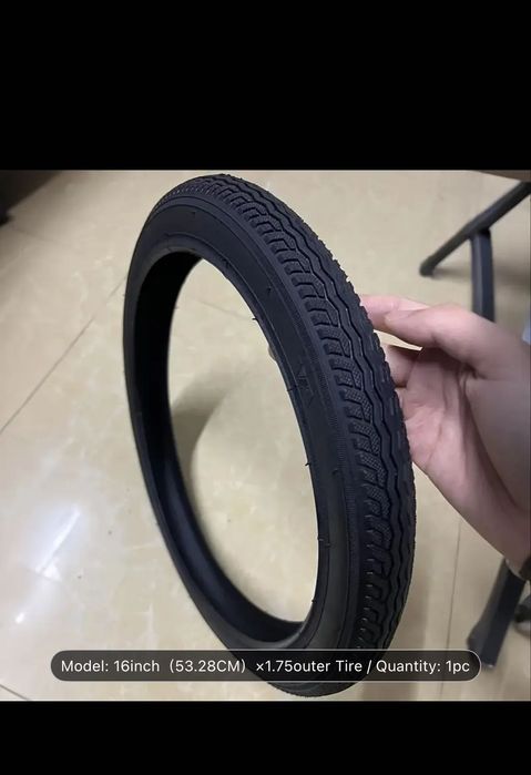 BTWIN Гуми за велосипеди DRY1 26"x2 Твърд Борд + вътрешни гуми