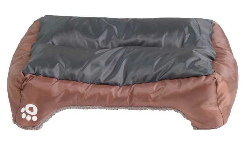 Легло за куче с принт лапичка и мека кохавлия