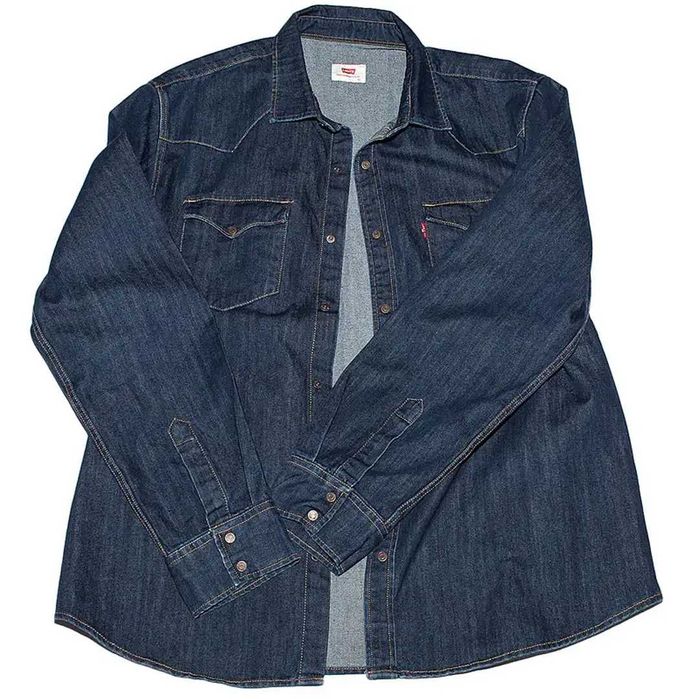 Джинсовая рубашка "Wrangler", "Levis" & "Montana"