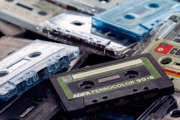 Аудио касети/аудиокасети с различна музика