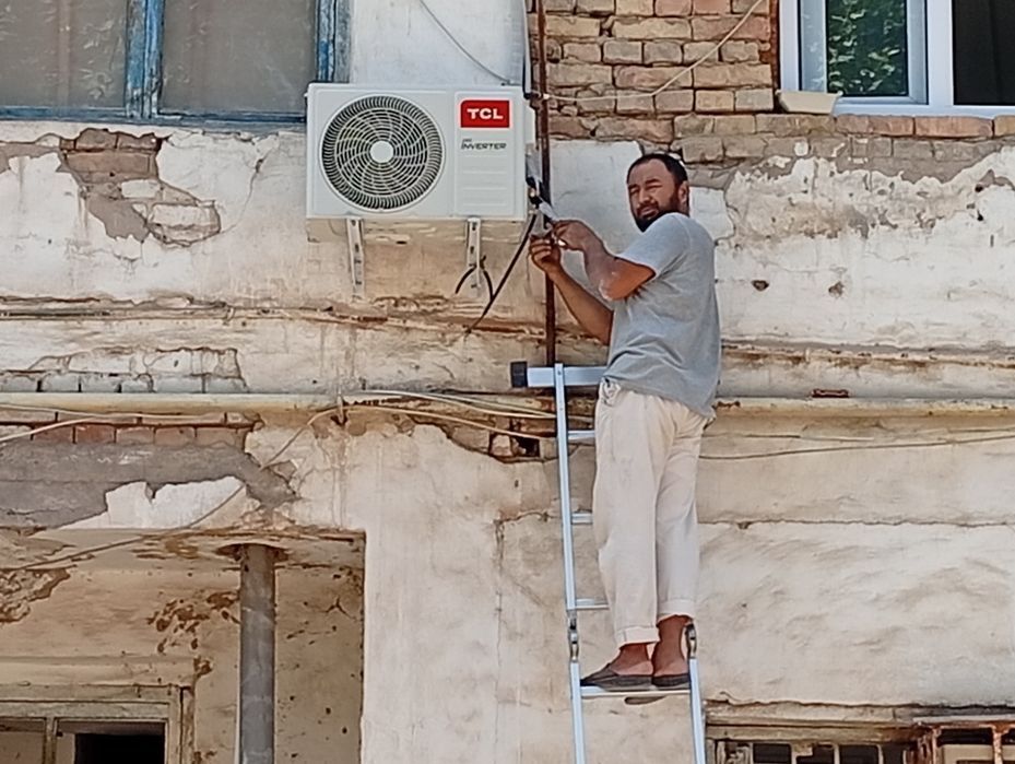 Кандицанер урнатиш.тамирлаш