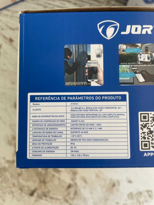Cameră supraveghere wi-fi jortan jt-8161 full hd cu vedere nocturnă