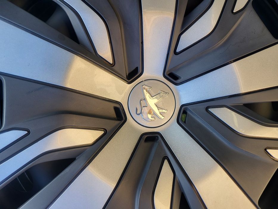 16 4x108 Peugeot метални джанти с тасове 4х108