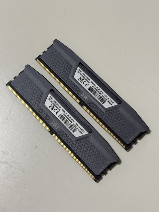 Memorie RAM Corsair Vengeance 32Gb (2x16) DDR5 6000Mhz, dual channel kit