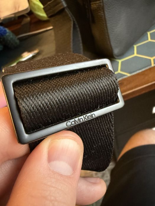 Барсетка Calvin Klein. Кожа, оригинал