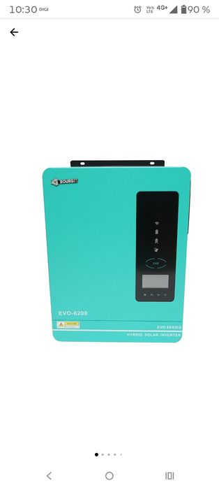 Invertor(easun) 6,2 kw, hybrid,bourget