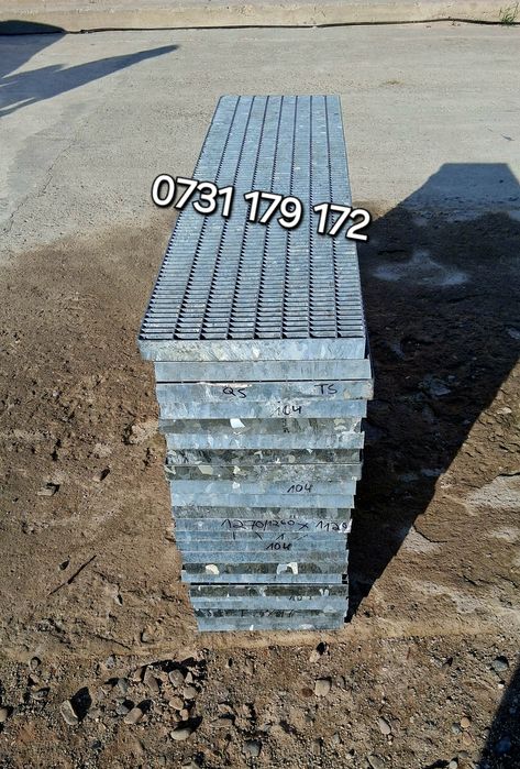 trepte zincate galvanizat