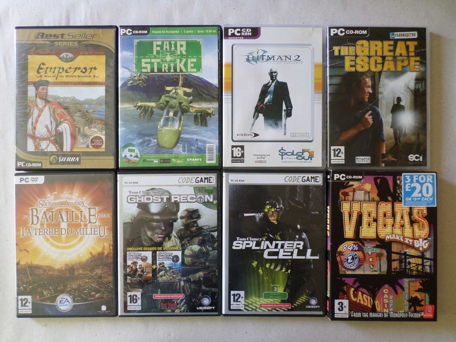 РС games (Игри за компютър) - х9 лева (4,5 €)