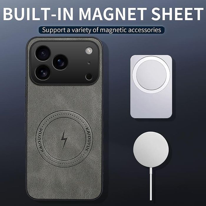 Стилен magsafe кейс за apple iphone 17 pro max