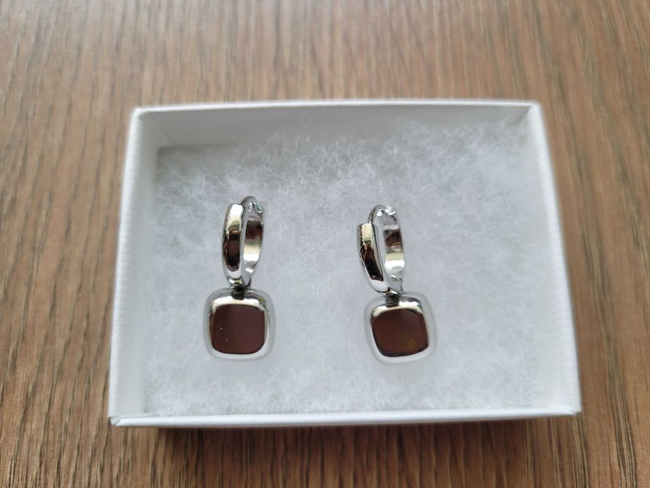 Нови бутикови сребърни обеци с 2 подаръка на ТОП цена