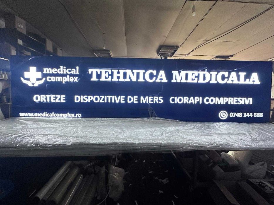 Casete luminoase, litere led, litete volumetrice