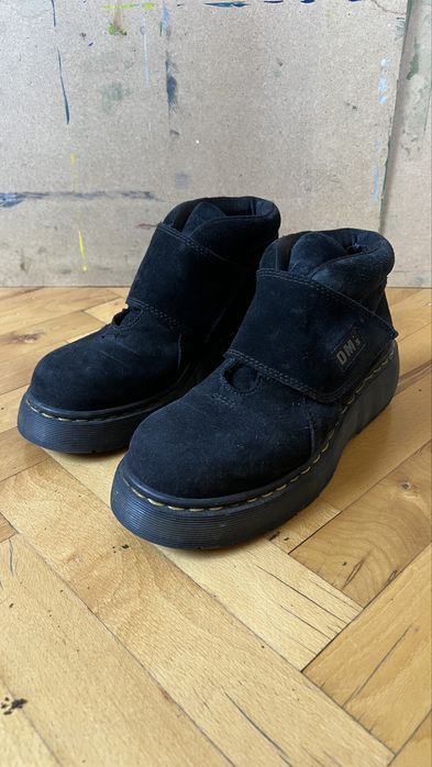 Велурени обувки Dr. Martens, номер 42, made in England
