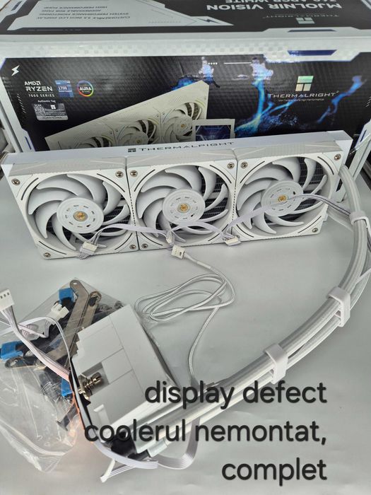 Cooler CPU AIO Thermalright Mjolnir Vision 360 White ARGB, NOU (Display Defect)