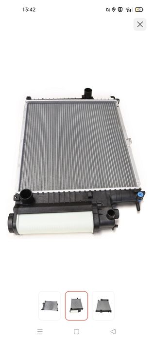 Продам радиатор охлаждения БМВ Е34 М50