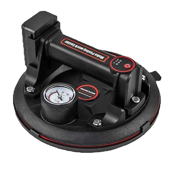 Вакуум вендуза акумулаторна с манометър, 200 мм, до 110 кг