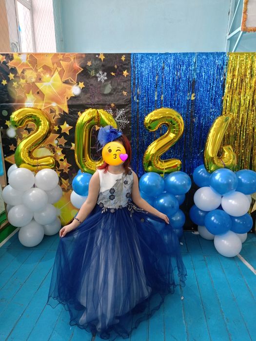 Платье новогодние бальное