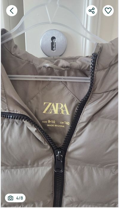 Vesta ZARA, fete 9-10 ani