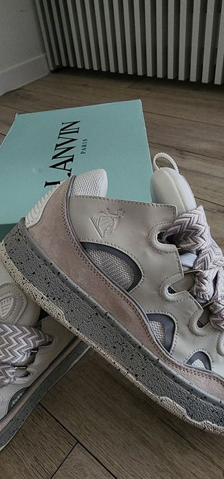 Lanvin Curb White Oreo