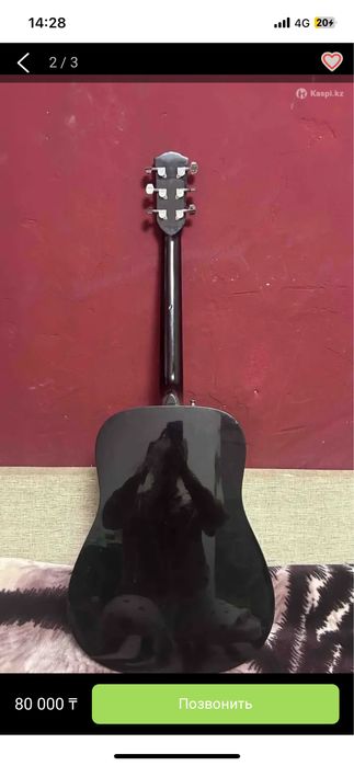 Срочно!! Гитара fender CD 60 bk