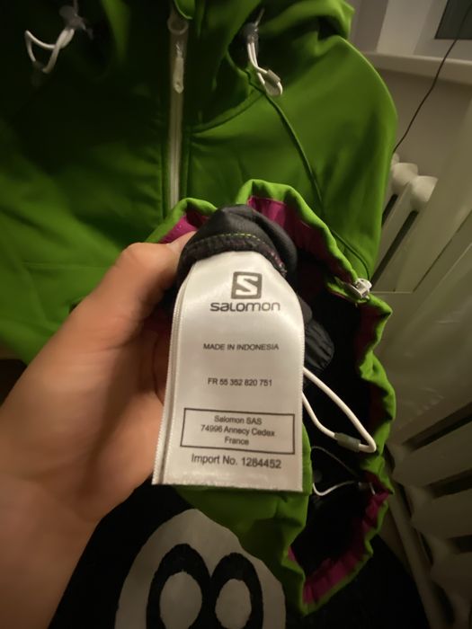 Оригинальный дождевик Salomon gortex