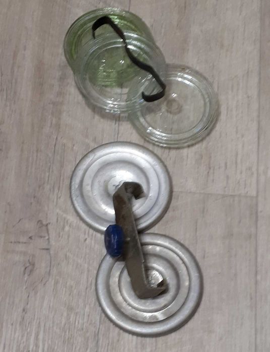 КРЫШКИ алюминиевые, СКОБЫ к ним