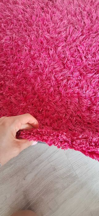 Vand covor shaggy diametru 123 cm