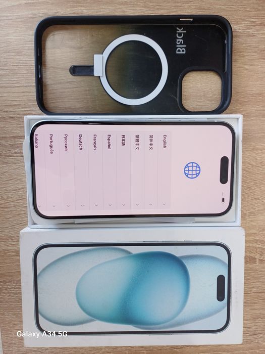 Айфон 15.  128гб.