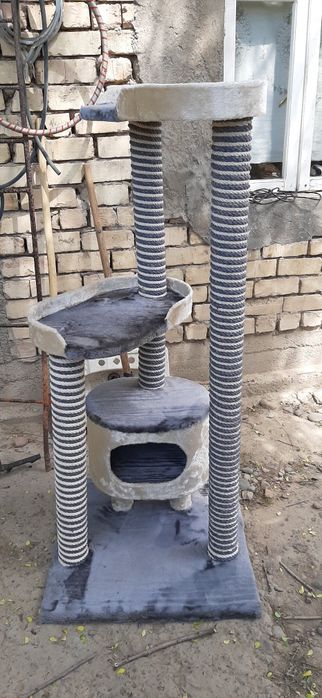 Дома когтеточки для котят и кошек