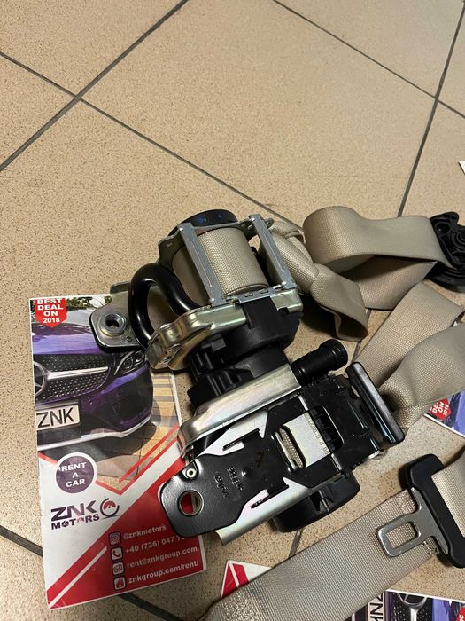 Mercedes Benz GLC w254 C w205 - centuri de siguranta fata / spate BEJ