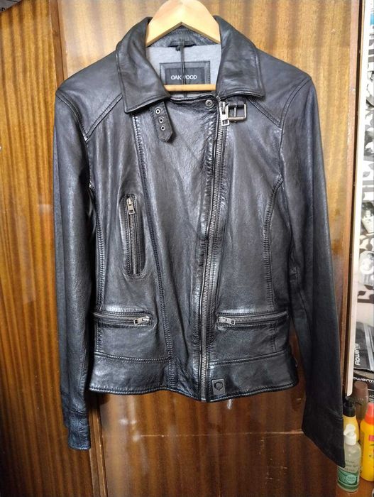 Дамско кожено яке OAKWOOD - ест. кожа